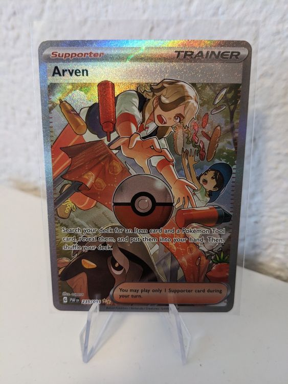 Pokemon Paldean Fates Arven 235 091 EN Ab 1Fr Kaufen Auf Ricardo