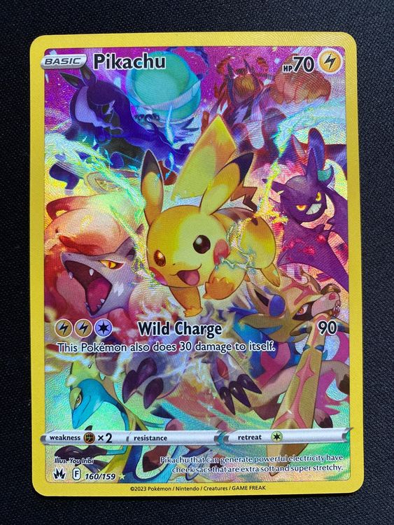 Pikachu Secret Rare Crown Zenith En Kaufen Auf Ricardo