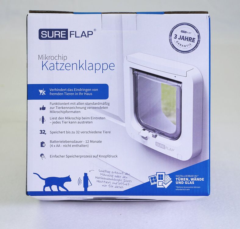 SureFlap Katzenklappe für Mikrochips RFID kompatible Kaufen auf Ricardo