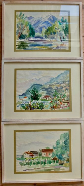 Impressionen Aus Dem Tessin Aquarelle Kaufen Auf Ricardo