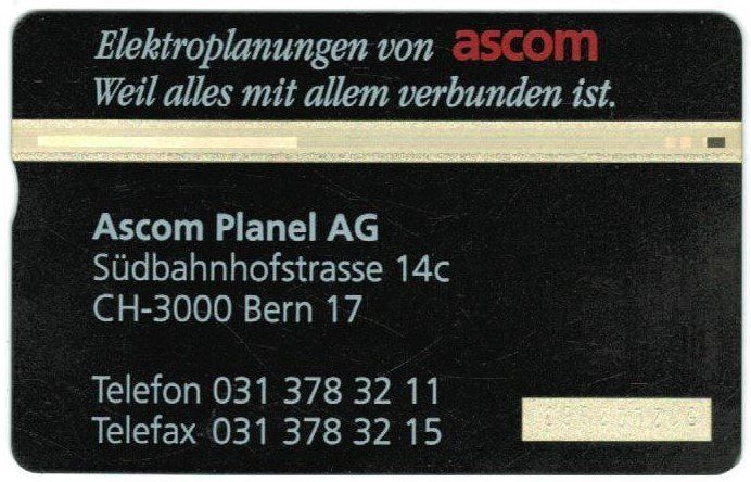 Taxcard KF 200 Ascom Planel Bern Ungebraucht Kaufen Auf Ricardo