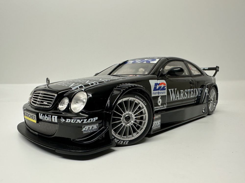 Mercedes Benz CLK DTM 1 18 schwarz Fässler Maisto Acheter sur Ricardo