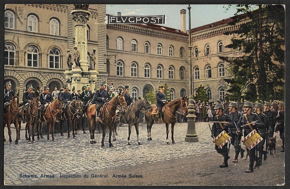 1925 Soldaten AK Flug ZH St Gallen Kaufen Auf Ricardo