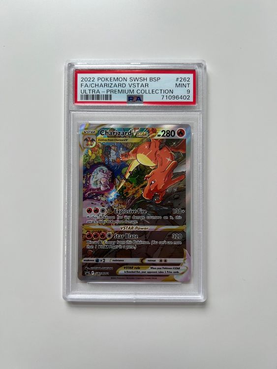 Charizard Vstar Ultra Premium Collection Psa Ab Kaufen Auf Ricardo