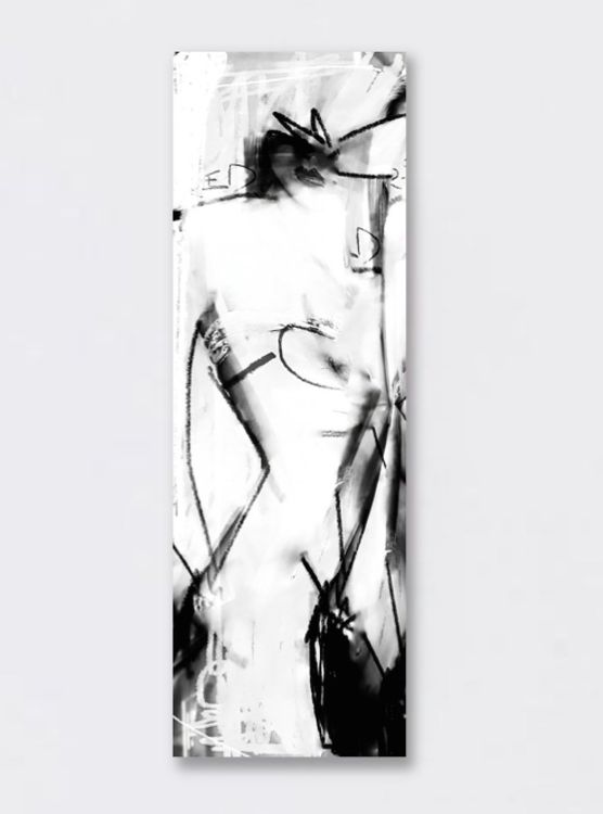 Woman Nude Erotik Kunst Modern Abstrakt Akt Black White Frau Kaufen