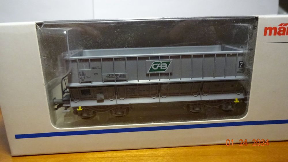 Märklin 48840 Erz Transportwagen SNCB Kaufen auf Ricardo