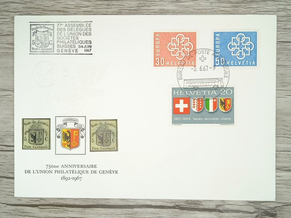 TR100 Enveloppe Suisse Timbre 1967 Kaufen Auf Ricardo