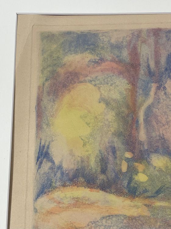 Pierre Auguste Renoir Grosse Lithographie Handsigniert Kaufen Auf Ricardo