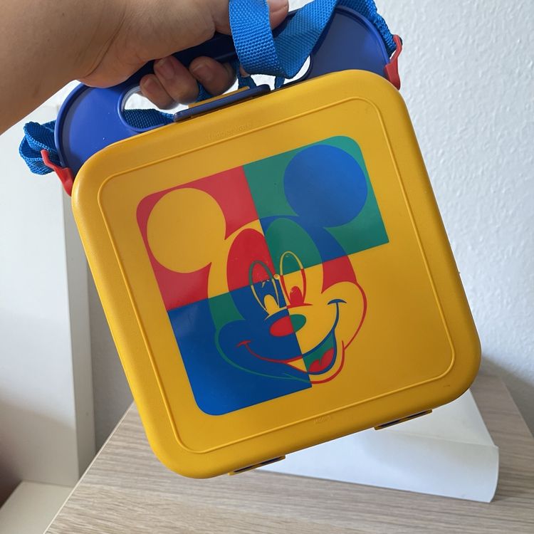 Vintage Tupperware Disney Mickey Mouse Lunch Box Kaufen Auf Ricardo