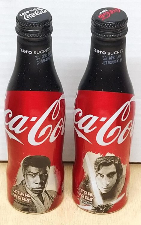 Spezielle Coca Cola Alu Flaschen Star Wars Kaufen Auf Ricardo