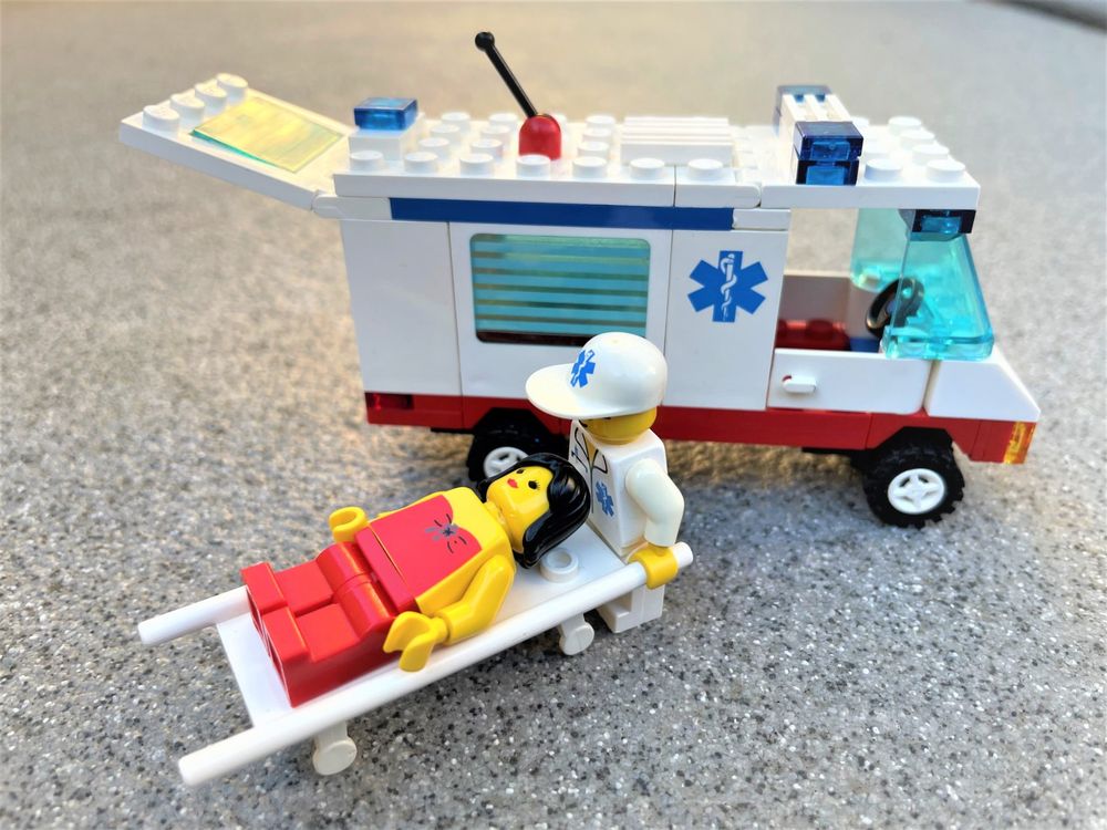 LEGO City 6666 AMBULANZ Mit Anleitung Kaufen Auf Ricardo