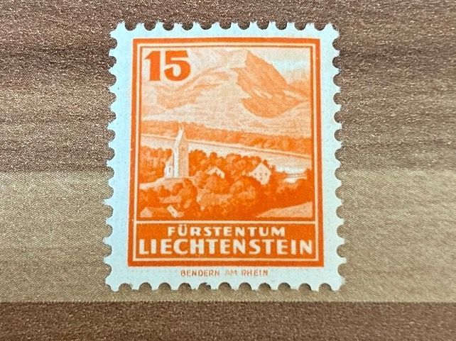 Briefmarke Liechtenstein 1934 Kaufen Auf Ricardo