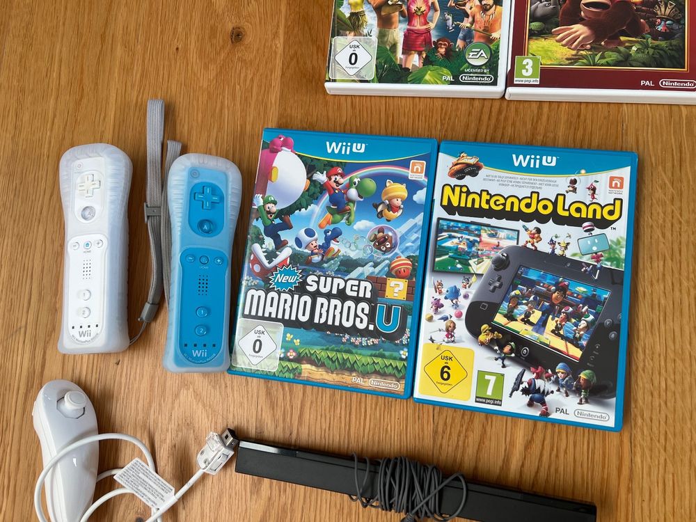 Wii U Packet Konsolen Balanceboard Spiele Kaufen Auf Ricardo