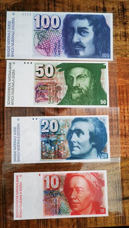 Banknoten Schweiz Serie 6 Kaufen Auf Ricardo