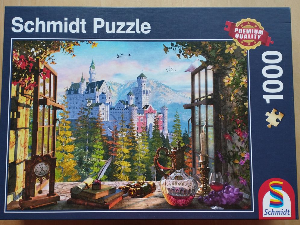 1000 Puzzle Schmidt Märchenschloss Neuschwanstein Kaufen auf Ricardo