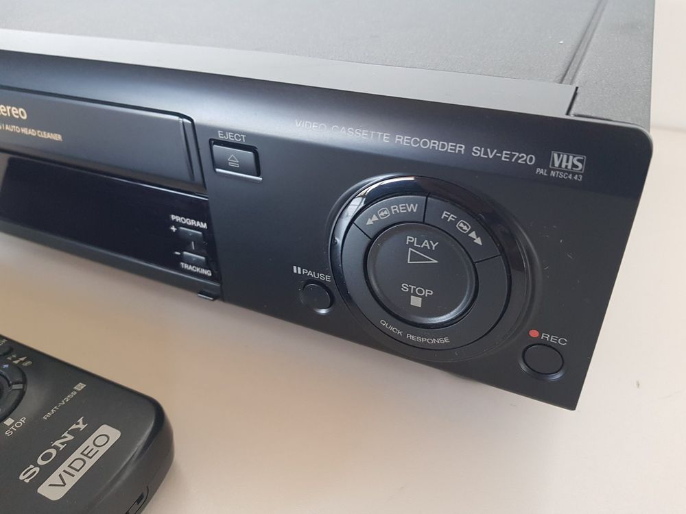 Sony Slv E Hi Fi Stereo Vhs Videorecorder Kaufen Auf Ricardo