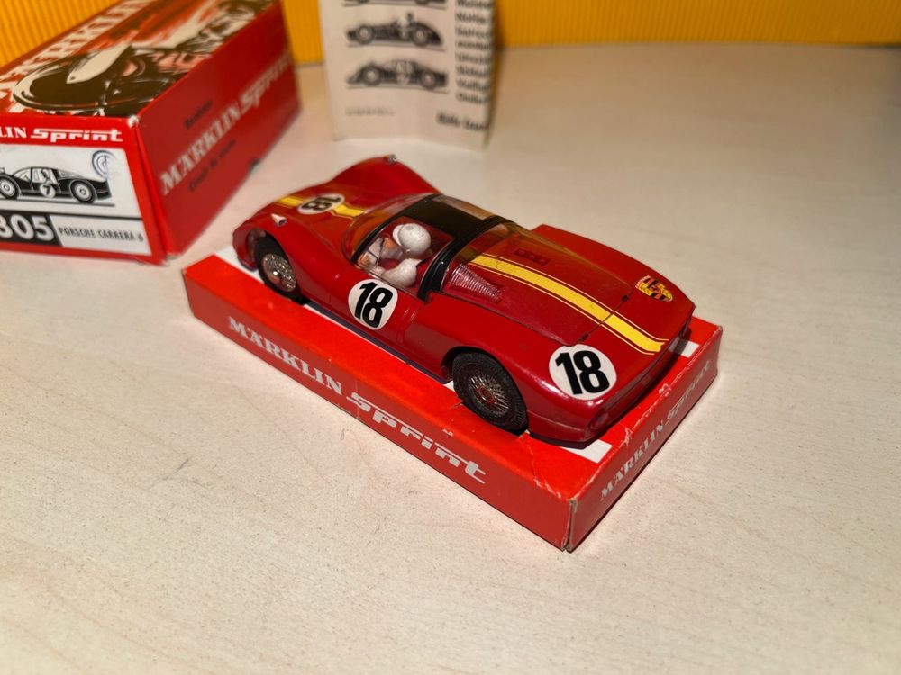 Porsche Carrera Sportwagen In Rot M Rklin Sprint Mit Ovp Kaufen