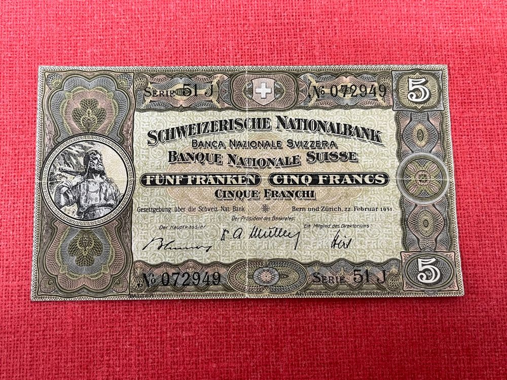 Franken Banknote Februar Wenig Gebraucht Kaufen Auf Ricardo