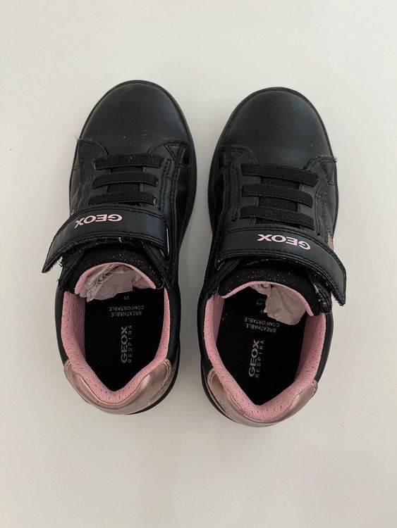 Sneaker Von Geox Gr Schwarz Pink Kaufen Auf Ricardo