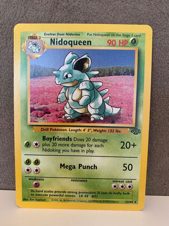 Nidoqueen Rare Eng Pokemon Jungle Dschungel Kaufen Auf Ricardo