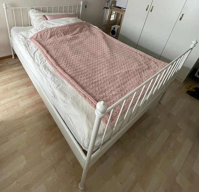 Ikea Bett 140 X 200 Auf Wunsch Inkl Lattenrost U Matratze Kaufen