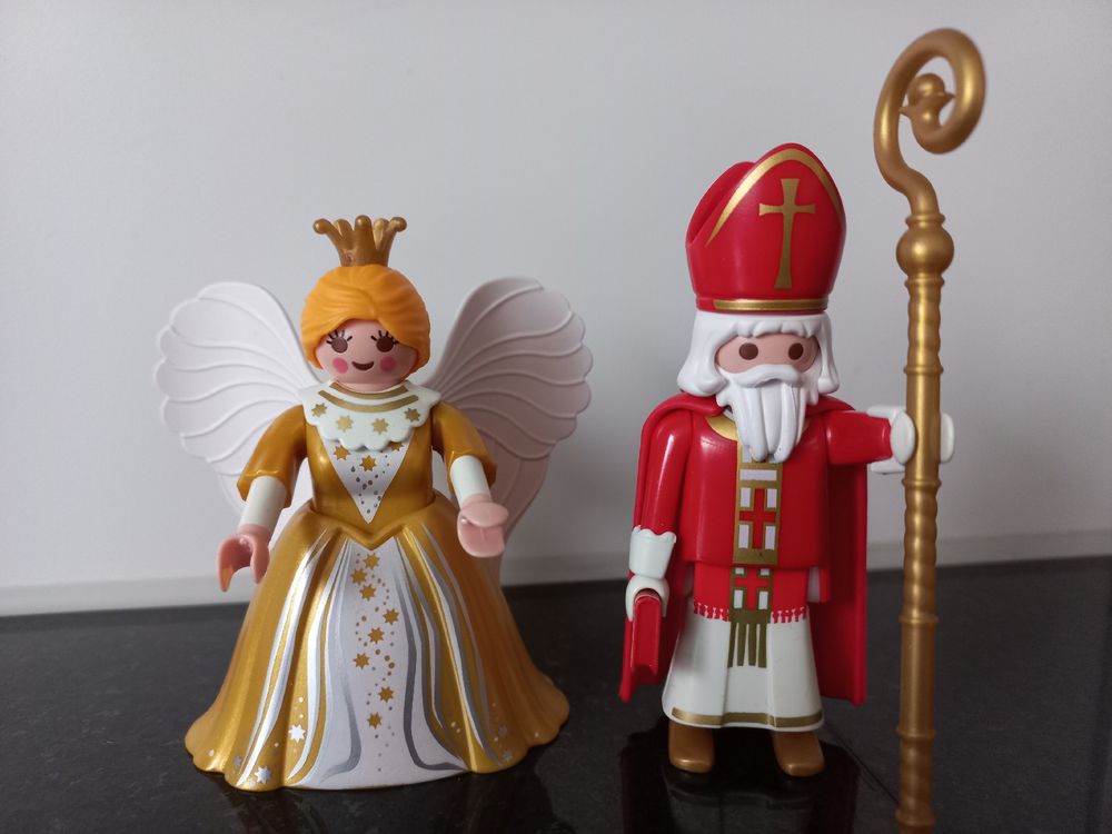 Playmobil St Nikolaus Mit Weihnachtsengel Kaufen Auf Ricardo