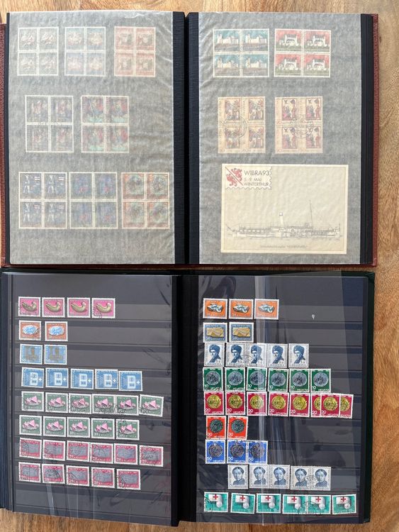 Collection De Timbres En X Albums Pro Patria Kaufen Auf