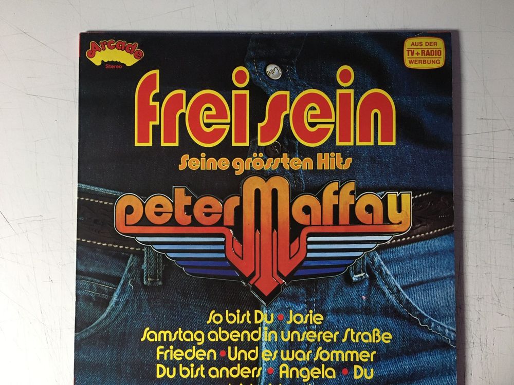 Maffay Peter Frei Sein Seine Gr Ssten Hits Lp Kaufen Auf Ricardo