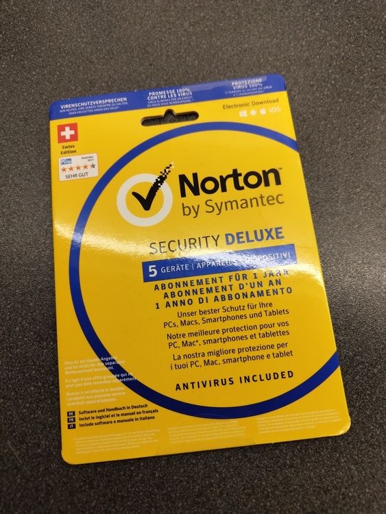 Norton Security Deluxe Ger Te Kaufen Auf Ricardo