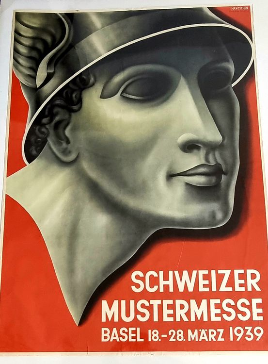 Original Plakat Schweizer Mustermesse Basel 1939 Kaufen Auf Ricardo