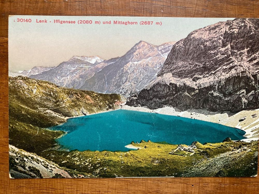 Alte Ansichtskarte Lenk Iffigensee Um Ungelaufen Kaufen Auf