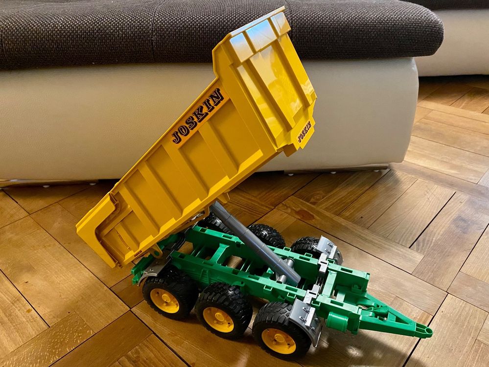 Bruder Traktor John Deere Mit Anh Nger Kaufen Auf Ricardo