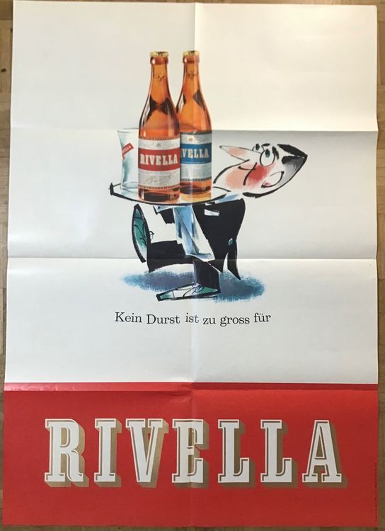 Grosse Rivella Plakat Kaufen Auf Ricardo