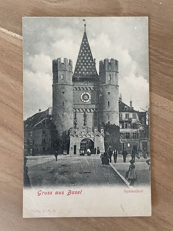 Postkarte Alt Basel Spalentor Kaufen Auf Ricardo