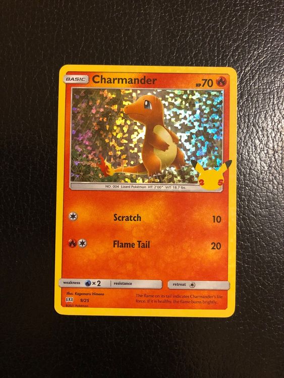 Charmander Holo Th Anniversary Mcdonalds Ab Kaufen Auf Ricardo