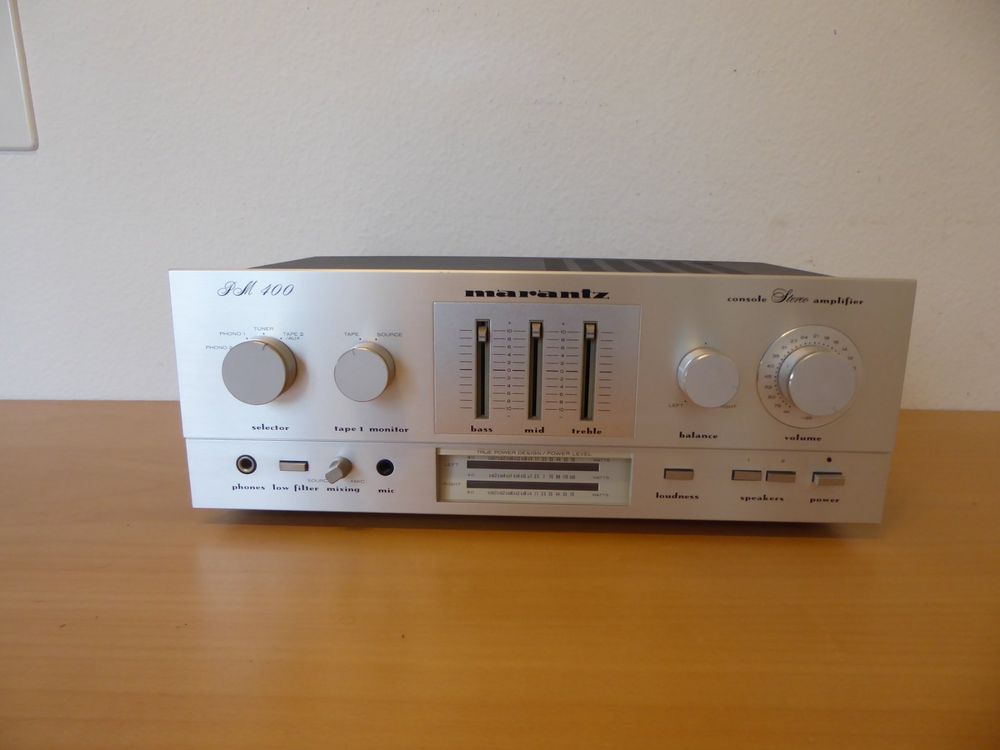 Marantz Pm Vintage Stereo Amplifier Kaufen Auf Ricardo