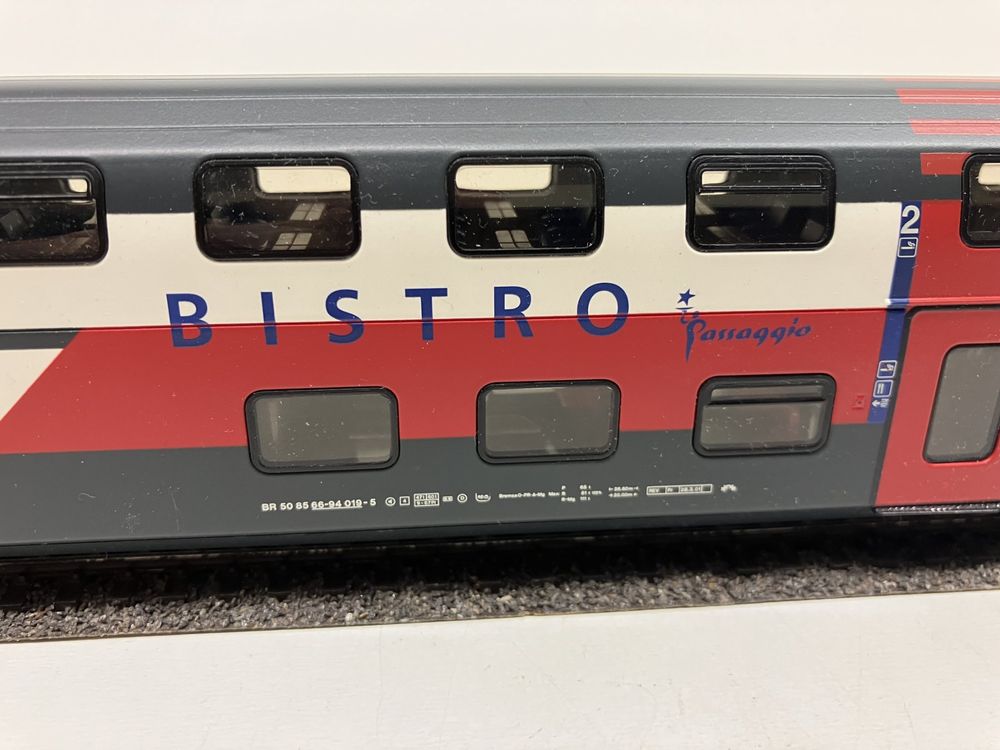 Roco 45463 Doppelstockwagen IC 2000 SBB BR 019 5 BISTRO Kaufen Auf