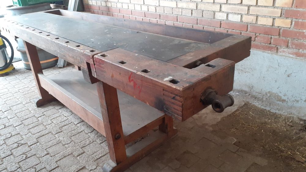 Hobelbank Werkbank Aus Holz Antik Vintage Ab 1 Fr Kaufen Auf Ricardo