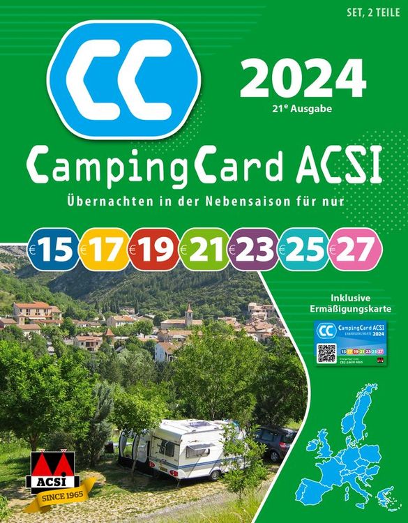 Acsi Campingcard Campingf Hrer Inkl Erm Igungskarte Kaufen Auf