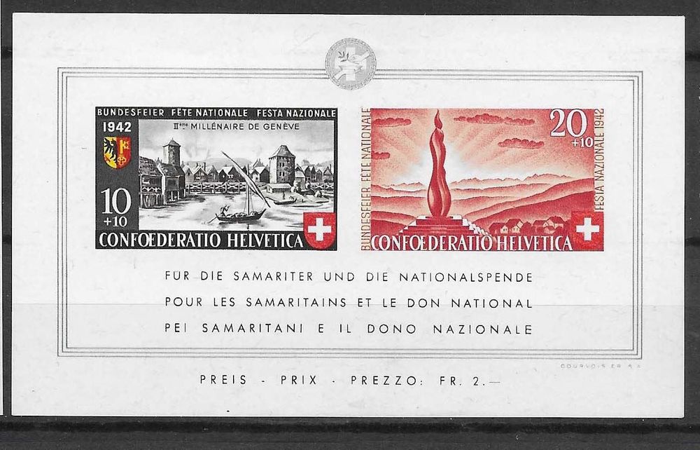 PP042 Bloc Pro Patria 1942 Kaufen Auf Ricardo