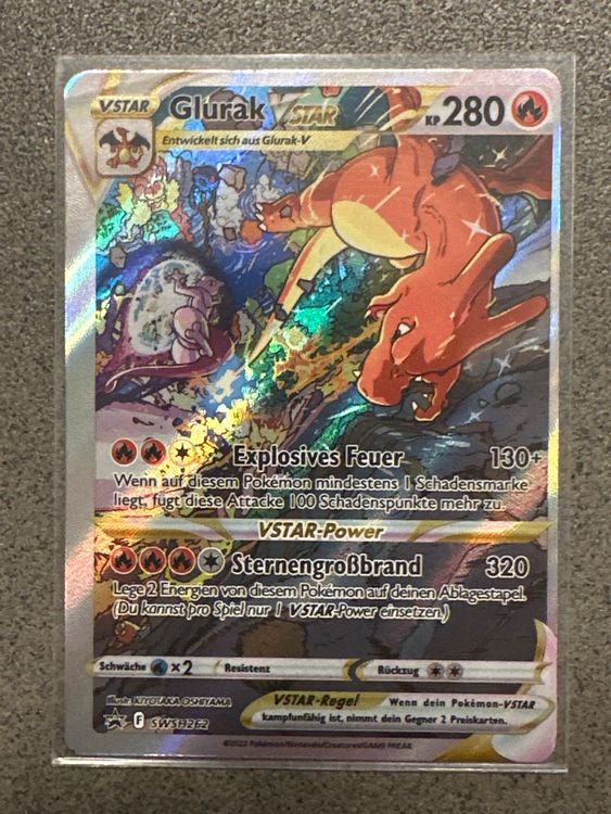 Glurak Vstar Full Art Alternativ Black Star Promo Kaufen Auf Ricardo