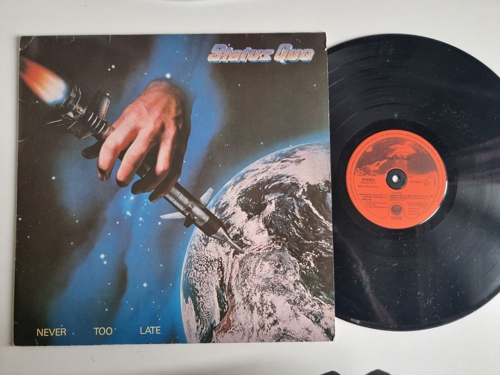 LP Status Quo Never Too Late Kaufen Auf Ricardo