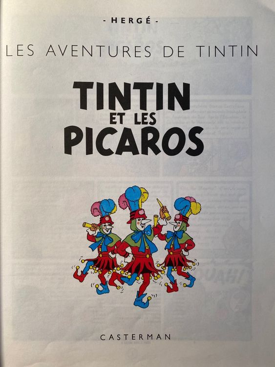 Tintin Et Les Picaros Sammlerst Ck Ph Kaufen Auf Ricardo