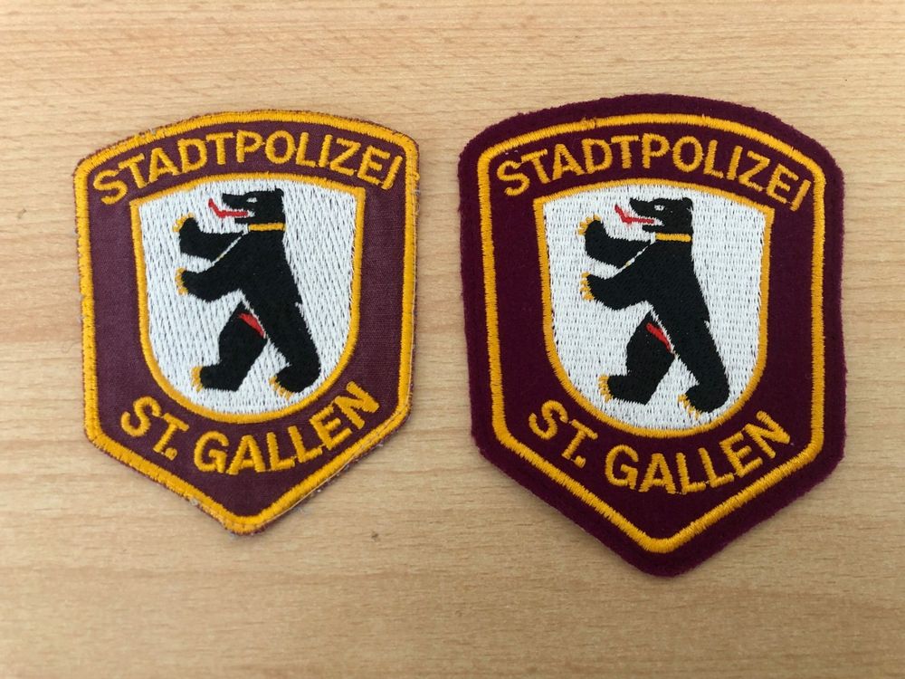 Patch Abzeichen Stadtpolizei St Gallen Lot Kaufen Auf Ricardo