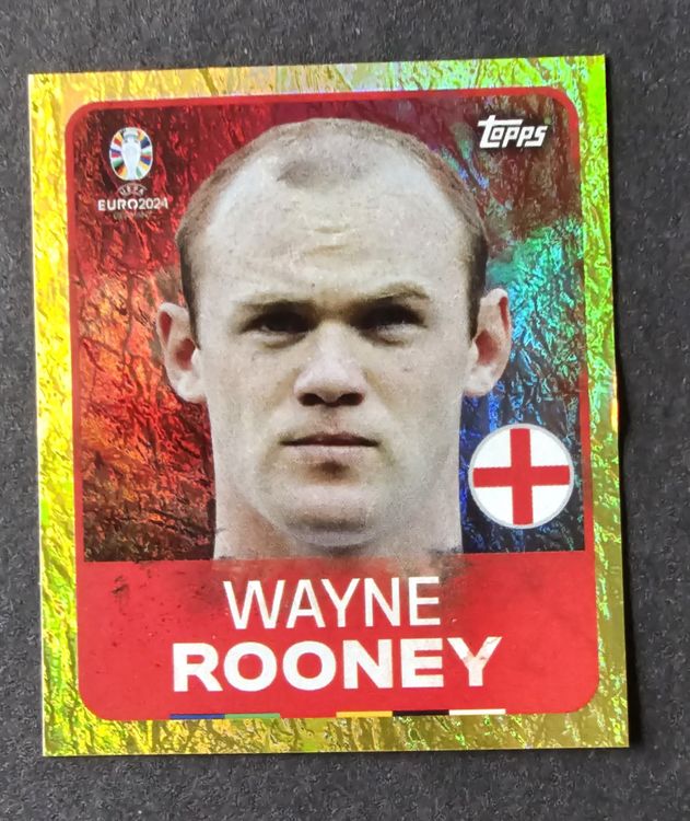 EM 2024 Topps Sticker Wayne Rooney LEG 3 Gold Kaufen Auf Ricardo