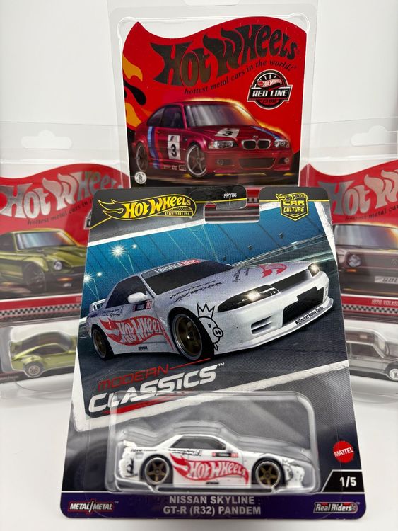 Hot Wheels Nissan Skyline GT R R Pandem Premium Neu Und