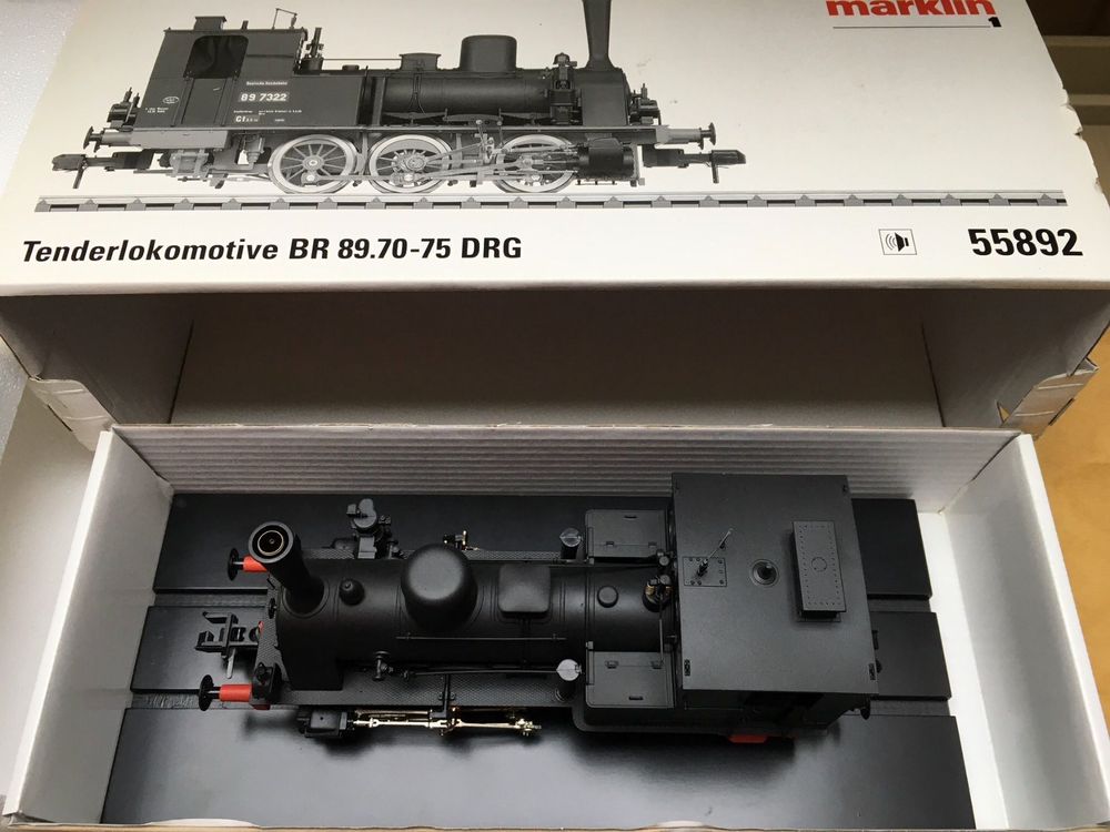 Märklin 55892 Dampflokomotive BR 89 DRG Kaufen auf Ricardo