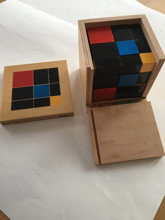 Original Nienhuis Montessori Lehrmittel Trinomischer Kubus Kaufen