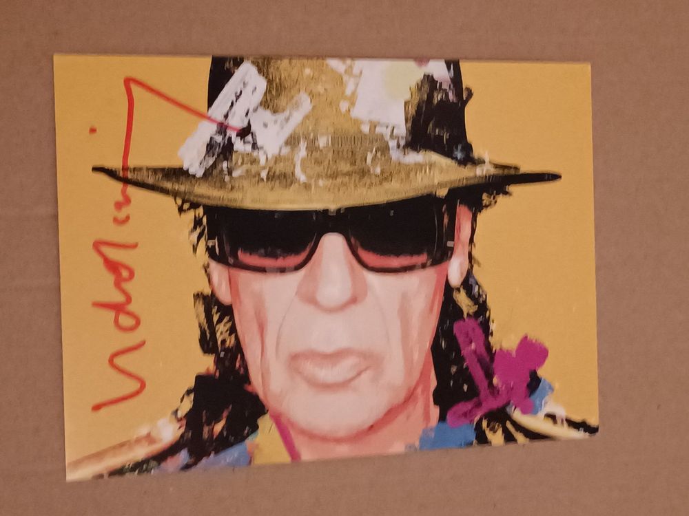 Udo Lindenberg Handsigniert Kaufen Auf Ricardo