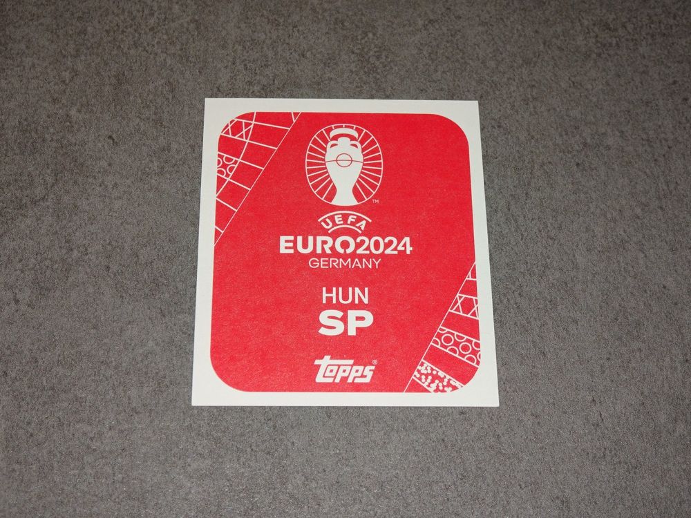 Topps SP Sticker HUN Orban Mit Unterschrift Euro EM 2024 Kaufen Auf